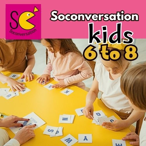 Soconversation Kids  6 to 8 