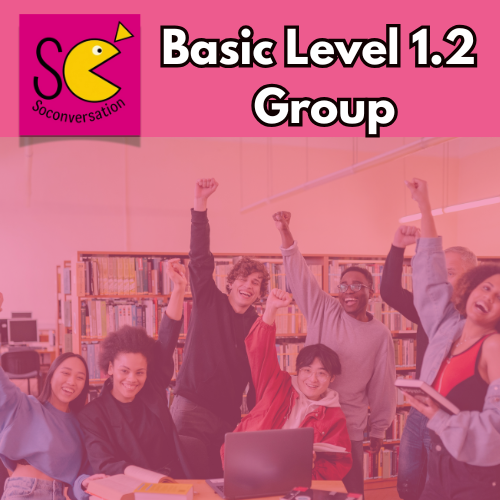  Mentoria de inglês Soconversation Basic Level 2 - Group