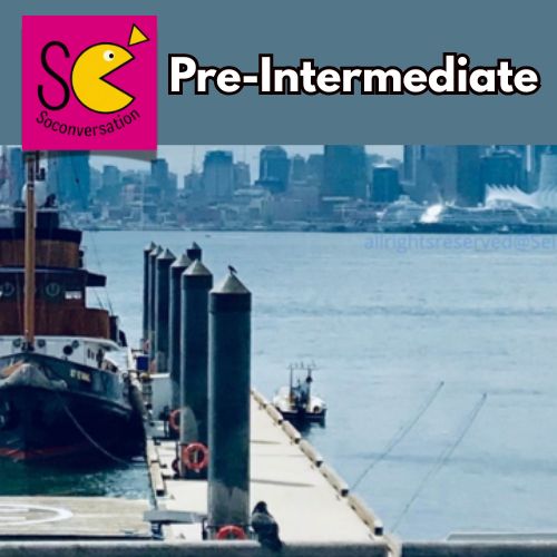 Mentoria de Inglês Soconversation Pre-Intermediate Level